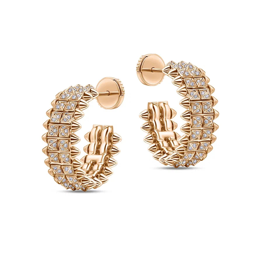 серьги clash de cartier из розового золота с бриллиантами