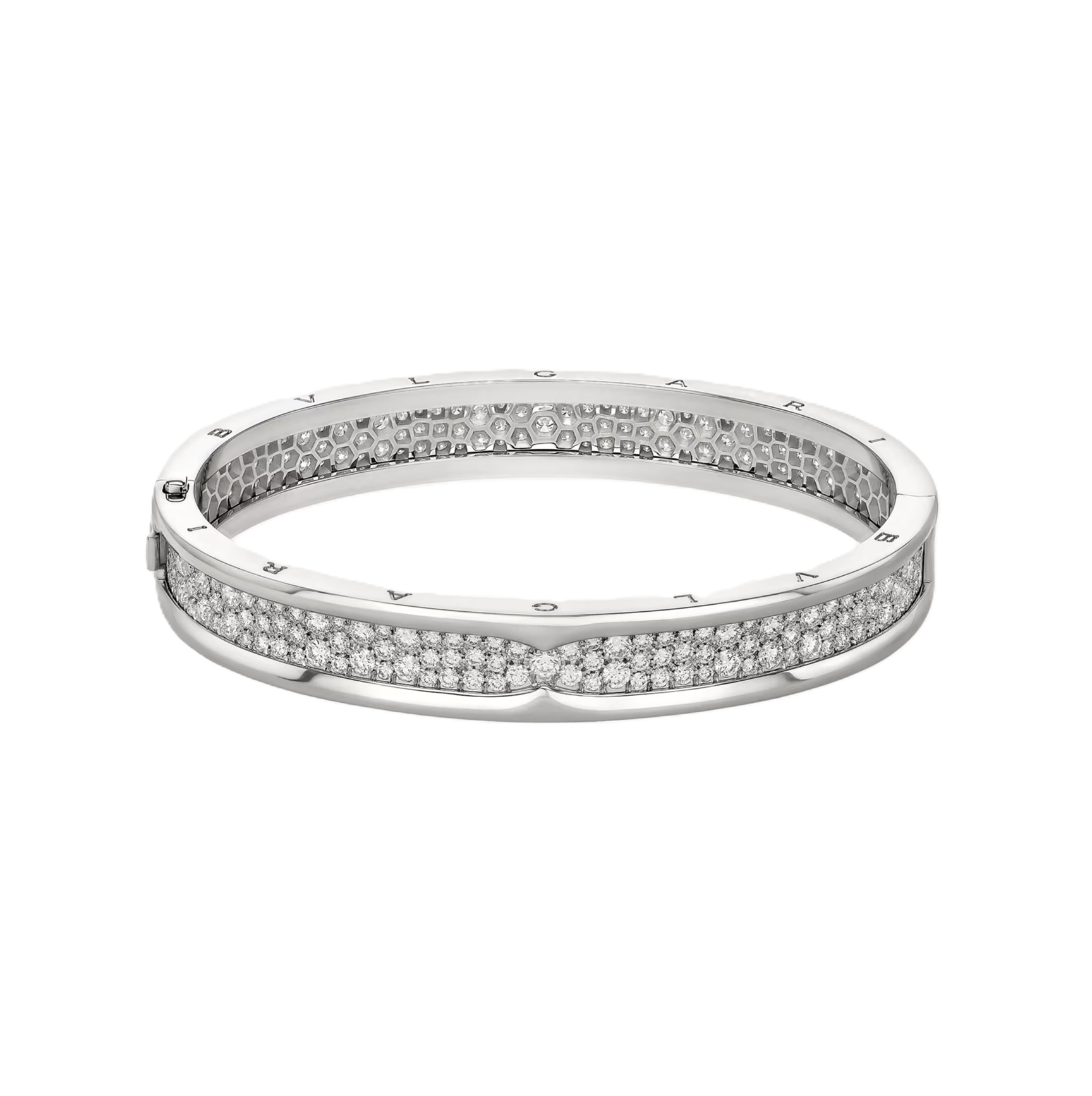 браслет bulgari  b.zero1 с бриллиантами 3.79 ct.