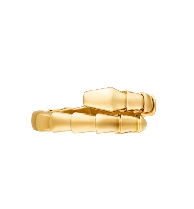 кольцо bvlgari serpenti viper из желтого золота