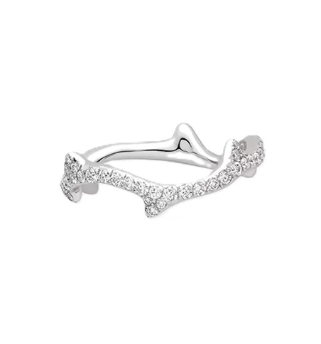 кольцо bois de rose с бриллиантами 0,58 ct.