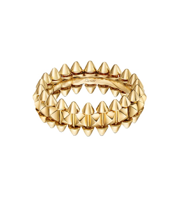 кольцо cartier clash в желтом золоте