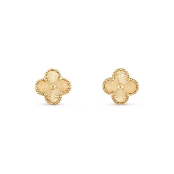 пуссеты van cleef arpels коллекция vintage alhambra