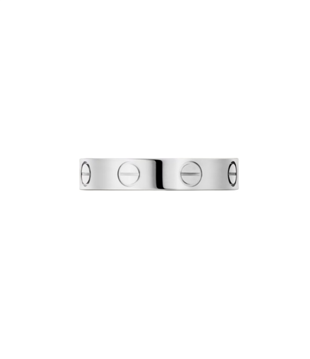 кольцо cartier love, маленькая модель