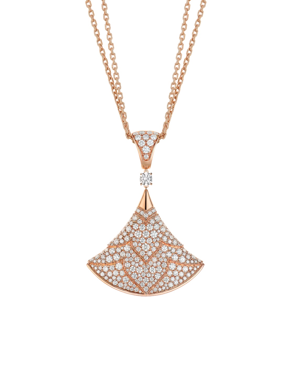 колье bvlgari divas dream с бриллиантами 2.9 ct.