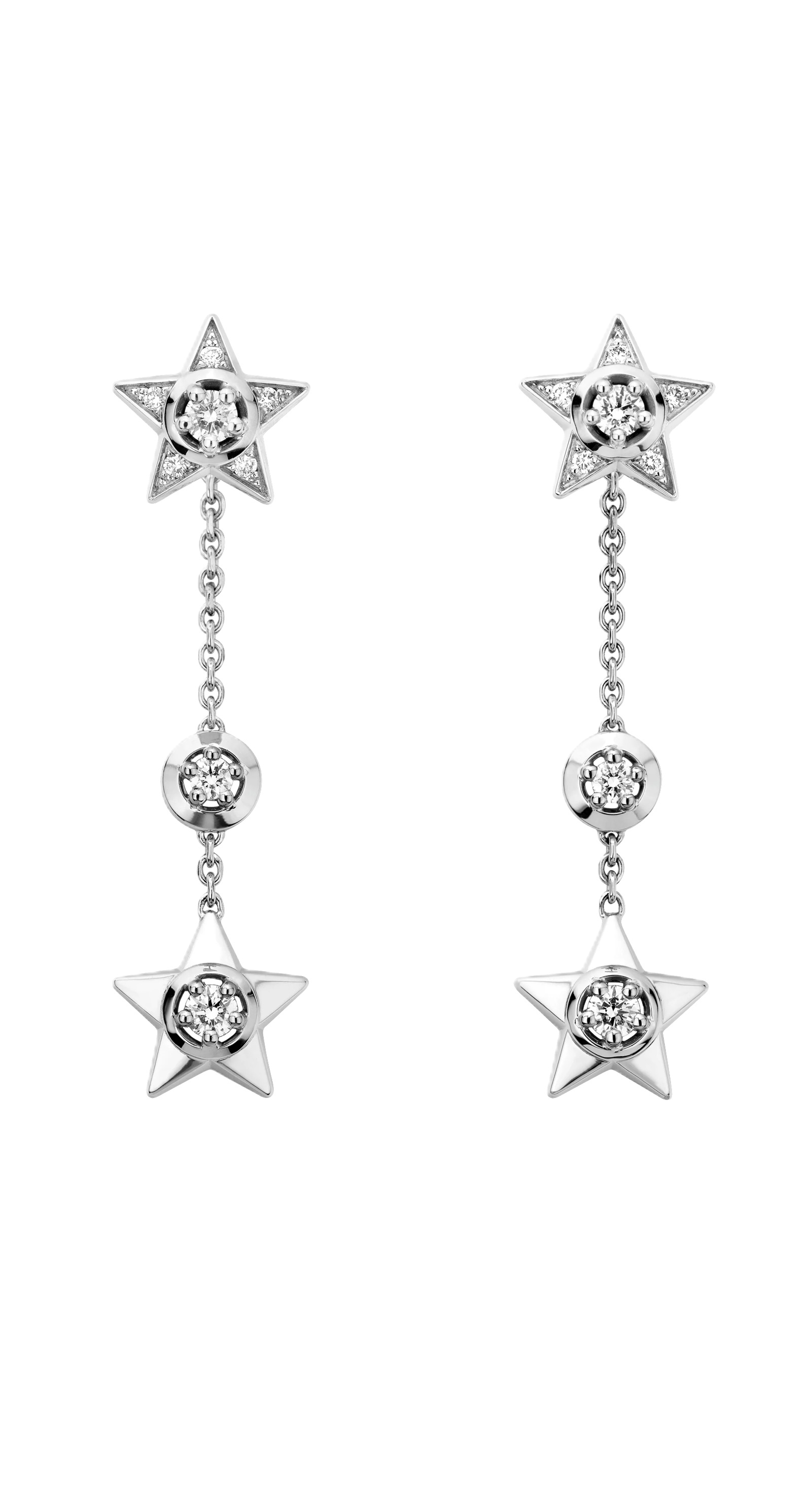 серьги chanel comete 1932 transformable