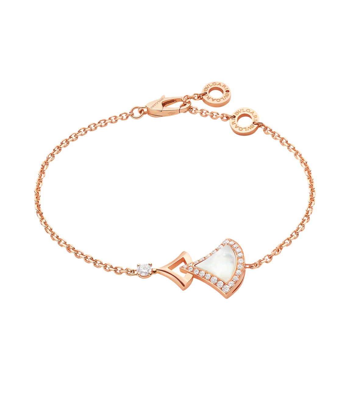 браслет divas dream с перламутром и бриллиантами 0.31 ct.
