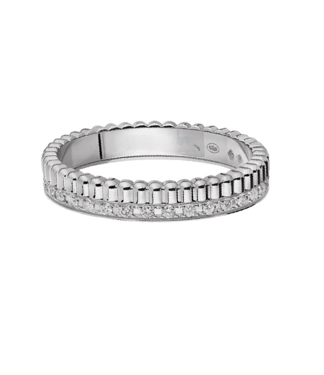 кольцо boucheron quatro с бриллиантами 0.27ct