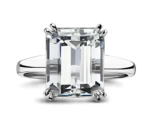 кольцо с бериллом 5,060 ct